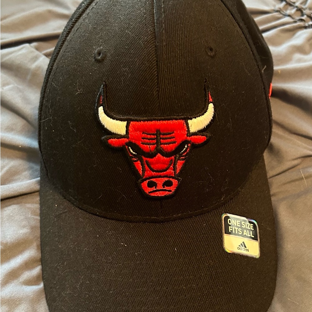 adidas Black Baseball Cap with Small Logo Sticker